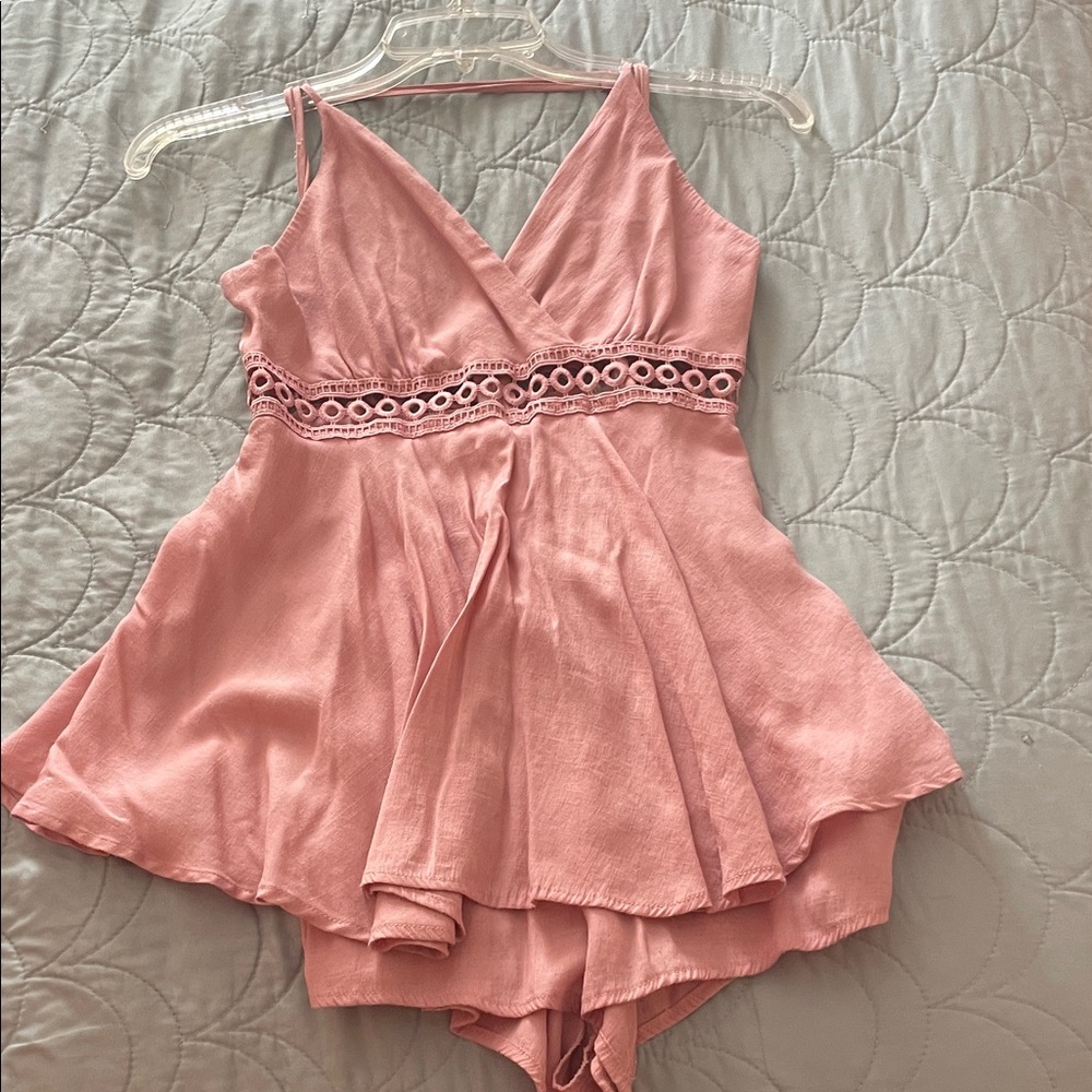 Love Tree Pink Mini Dress